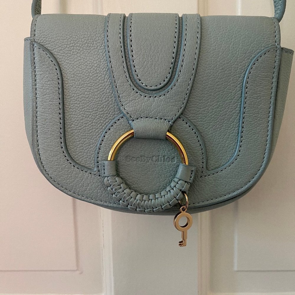 See by Chloe Hana ring-embellished crossbody bag